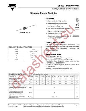 UF4001-E3/73 datasheet  